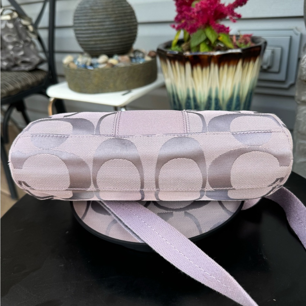 Coach Lavender Mini Shoulder Bag - Picture 7 of 11